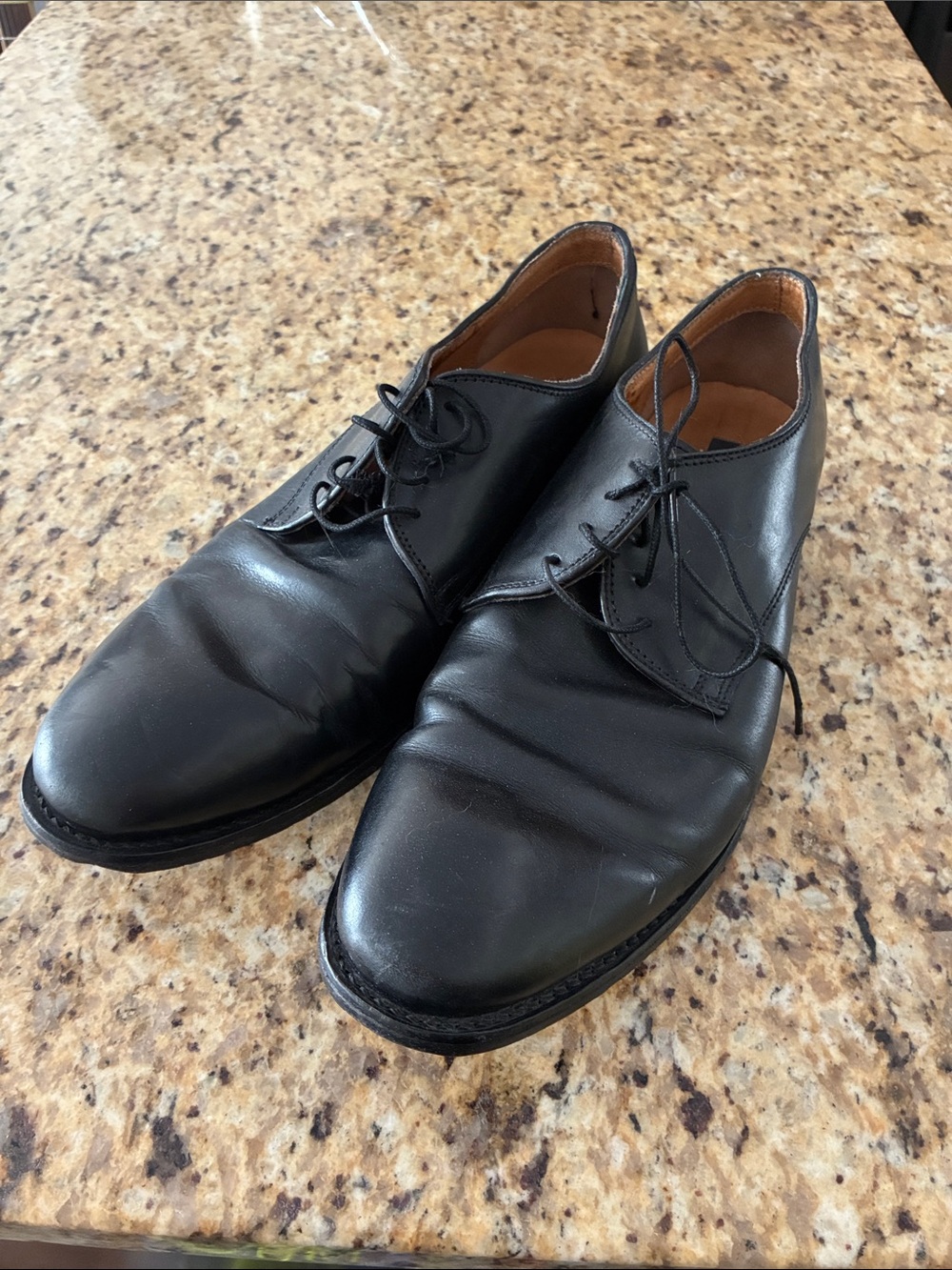 Tiger of Sweden Classic Black Leather Men's Dress Shoes